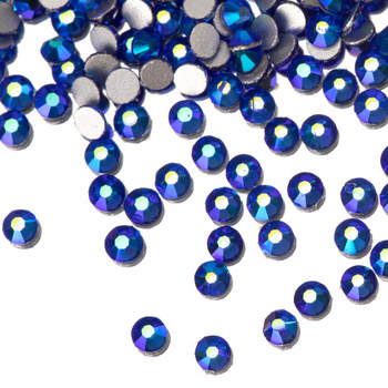 Strass para uñas de cristal SS5 Sapphire AB, aprox. 50 unidades.