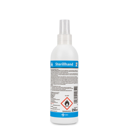 Засіб для дезінфекції рук та шкіри з розпилювачем Sterillhand, 250 мл