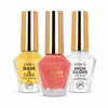 MollyNails Vinyl Effect System: набір «3-STEP Essentials» — Sparking Pink