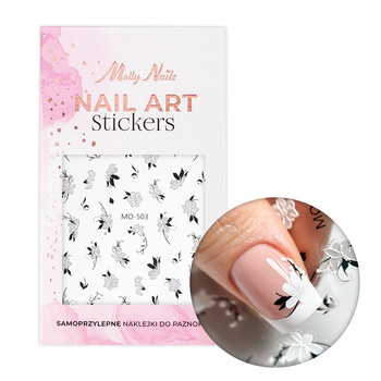 5D self-adhesive flower nail stickers MO-503 MollyNails