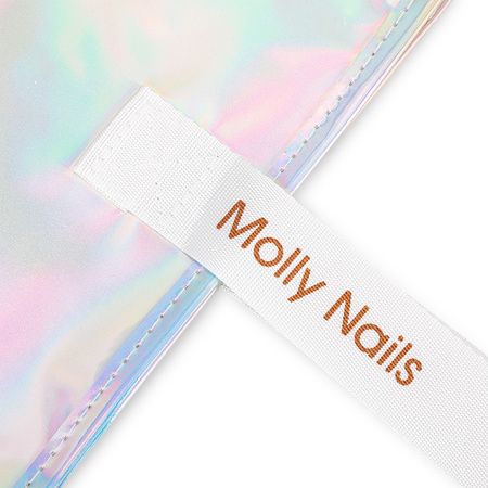 Holo Premium Lunch-Tasche, weiß, Molly Nails