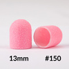 Capuchons pour pédicure 13 mm, gradation 150, 10 pièces, Fabric Podo AlleMed, rose