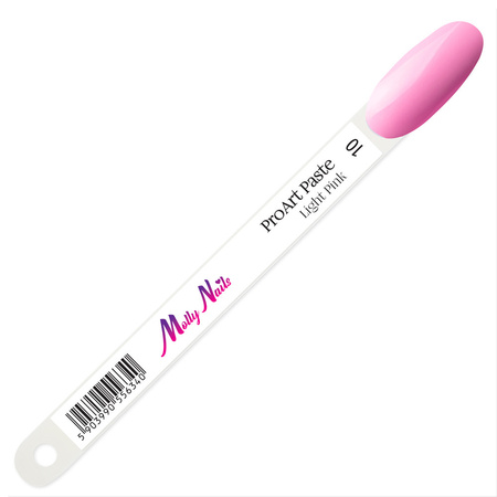 Plantilla de palitos ProArt Paste Light Pink Molly Nails n.º 10