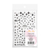 Thin self-adhesive Christmas nail stickers Molly Nails F283 black