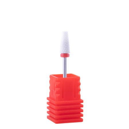Fresa cerámica para eliminar masa Umbrella, conico truncado, 3/32" F, grano fino