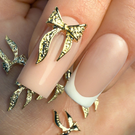 3D-Schleifen-Nageldekorationen von Molly Nails Nr. 2, 10 Stück
