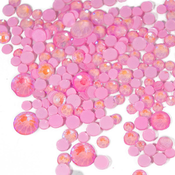 Opal Glow Night-Strasssteine – im Dunkeln leuchtend, verschiedene Größen, Nr. 4, ca. 250 Stück
