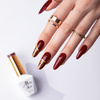Lakier hybrydowy Molly Nails Elite Women Burgundy HEMA/Di-HEMA Free 8g Nr 41