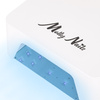 Lámpara UV/LED para uñas de 36 W Molly Nails para esmaltes híbridos, geles y acrilogeles, inalámbrica, blanca, modelo V9BAT