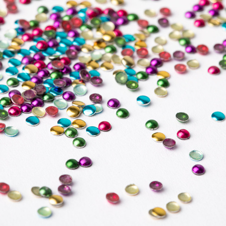 ShinePins: borchie lisce, decorazioni scintillanti per unghie, mini NTN Premium n. 10, 5 g