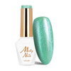 Smalto ibrido Molly Nails Green Party Crazy Mint senza HEMA/Di-HEMA 8 g n. 83
