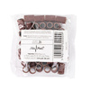 Cappucci per manicure e pedicure, mandrini, inserti abrasivi, cilindro da 6 mm, grana 100, AlleMed, marroni, 50 pezzi