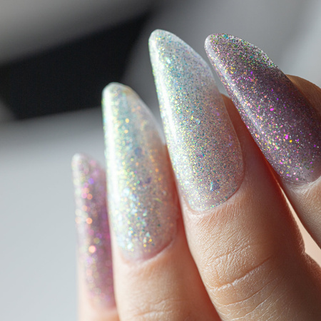 Gel pour ongles Shine on you Fairy Shine MollyLac sans HEMA/Di-HEMA, 50 g