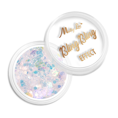 MollyLac Nagelglitter „Bling Bling Effect“ 1 g Nr. 05