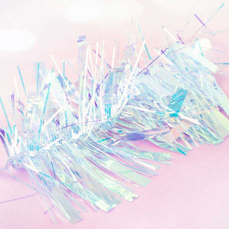 Pellicola olografica in cellophane per decorazioni unghie con effetto vetro n. 3
