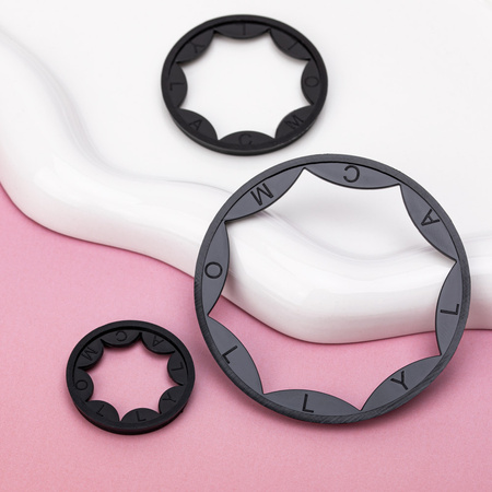 Anneau pour pot servant à essuyer le pinceau et à empêcher le gel de se renverser Safety Ring 2 en 1 MollyLac 15 ml