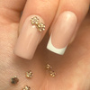 Adornos para uñas: flores 3D Molly Nails K1120, 10 unidades