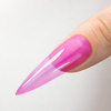 Top colorido sin necesidad de limpiar Crystal Glass de Molly Nails, color morado, sin HEMA ni Di-HEMA, 10 g