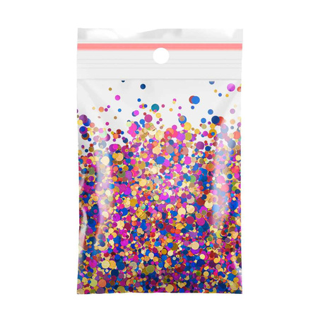 Pop-Up! Веснянки, конфетті, краплі, крапки, кружечки Princess Nails для декорування нігтів № 6, 20 г