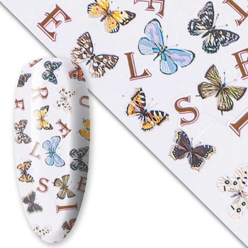 Butterflies Transfer Film, 100 cm, No. 10