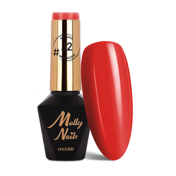 Гібридний лак Molly Nails Juicy від Моніки Мельнічук, без HEMA/Di-HEMA, 8 г, № J2