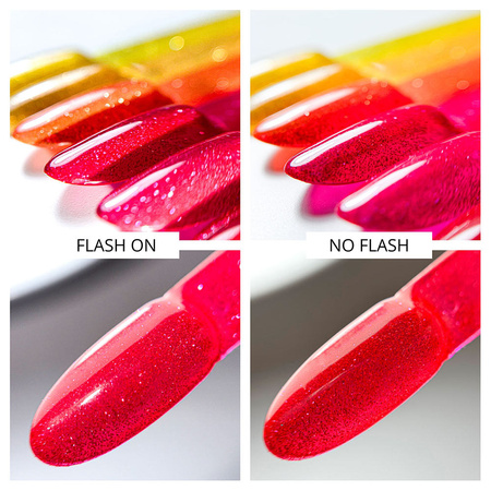 Гібридний лак Molly Nails Flashing Lights Neon Wow Girl! Без HEMA/Di-HEMA, 8 г, № 643