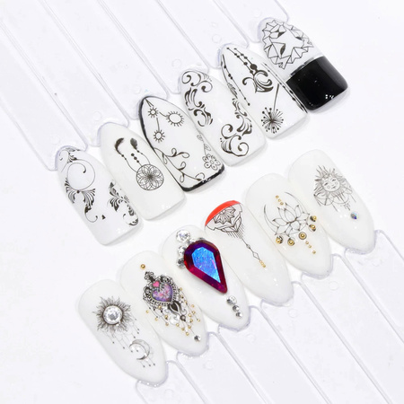 STZ-642 Dreamcatcher Water Nail Stickers