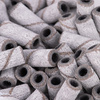 Capuchons pour manucure et pédicure, mandrins, embouts abrasifs, mini-cylindres blancs, 3 mm, grain 180, 50 pièces