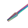 Unicorn rainbow diamond bur, narrow tapered cone No. 2