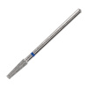 Langer, konischer Diamantfräser, blau, mittel