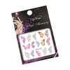 Water stickers for nails, butterflies BN-2566