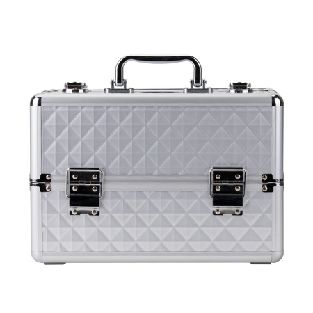 Trousse à maquillage M pour vernis à ongles Diamond 3D, blanche