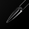 Spike tester template on a wheel for hybrid gels and powders, transparent, 50 pcs.