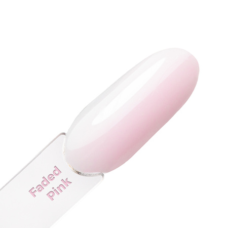 Budujący żel samopoziomujący twardy średniogęsty builder gel self leveling Molly Nails Faded Pink HEMA/Di-HEMA Free 15 g