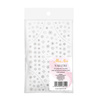 Adesivi per unghie sottili autoadesivi natalizi Molly Nails F282 argento
