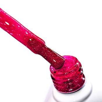 Гібридний лак Molly Nails Flashing Lights Neon Wow Girl! Без HEMA/Di-HEMA, 8 г, № 643