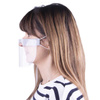 Flexible half-face mask, reusable, universal, gray, sewn