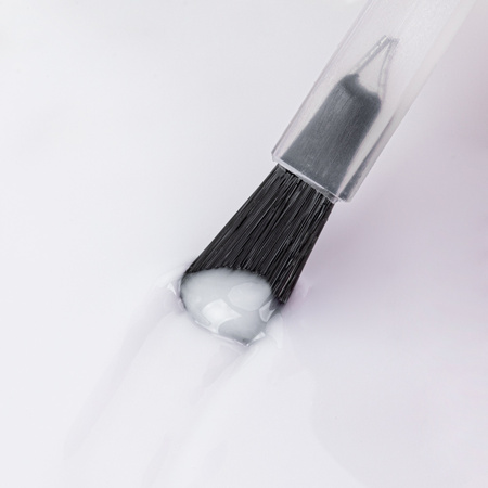 Gel modellante in flacone con pennellino Gel in Bottle Molly Nails Pro Salon White Whisper senza HEMA/Di-HEMA 15 g