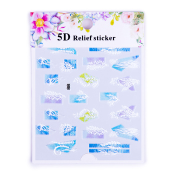 5D Self-Adhesive 3D Acrylic Sea-Themed Jewelry Stickers No. 88