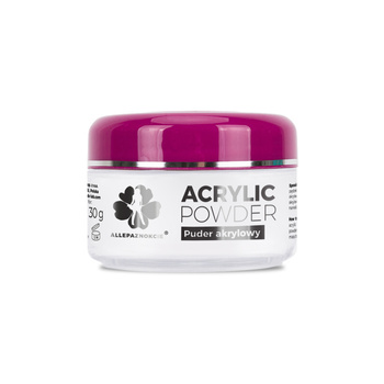 Puder akrylowy do paznokci Allepaznokcie clear Acrylic Powder 30g Nr 1