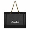 Black Mesh Shopper Bag by Glam MollyNails