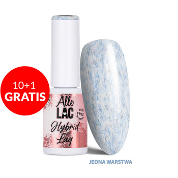 10+1 free LED/UV Gel Polish Blues Denim Fluff AlleLac HEMA/Di-HEMA Free 6g