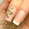 3D snake nail decorations Molly Nails SZ-153 10 pcs
