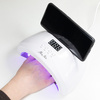 Lampa do paznokci UV/LED 48W Molly Nails do lakierów hybrydowych żeli i akrylożeli biała SUN 1S PRO 3m długości kabla