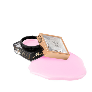 HEMA/Di-HEMA Free nail builder gel with tea tree oil Molly Nails HerbaLine Sugar Pink by Gosia Kruś 15g