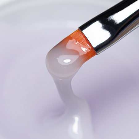 Jelly Builder Gel von Molly Nails – White Whisper, ein festes Gel zum Aufbau einer dichten Gelschicht, HEMA/Di-HEMA-frei, 50 g