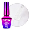 Satin Top Molly Nails Matte No-Wipe Top Coat, No Rinsing Required, Clear, 10g
