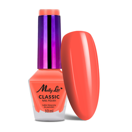 Smalto classico per unghie Classic Nail Polish MollyLac n. 10, 10 ml