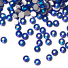 SS5 Sapphire AB glass nail rhinestones, approx. 50 pcs.