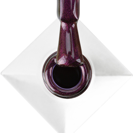 Smalto ibrido LED/UV Gel Polish Cat Eye Seduction n. 246 Plum Night Molly Nails senza HEMA/Di-HEMA 8 g